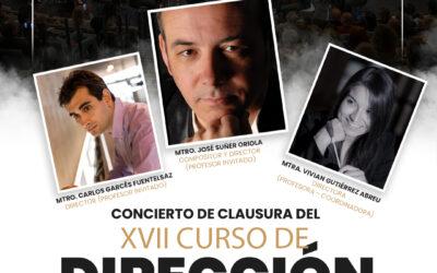 El XVII Curso de Dirección para Banda, Orquesta y Coral culmina con un concierto extraordinario en el Auditorio de Tenerife