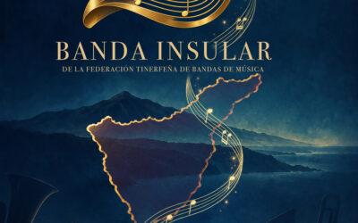 La Banda Insular de la Federación Tinerfeña celebra sus 25 años con un concierto en Arona